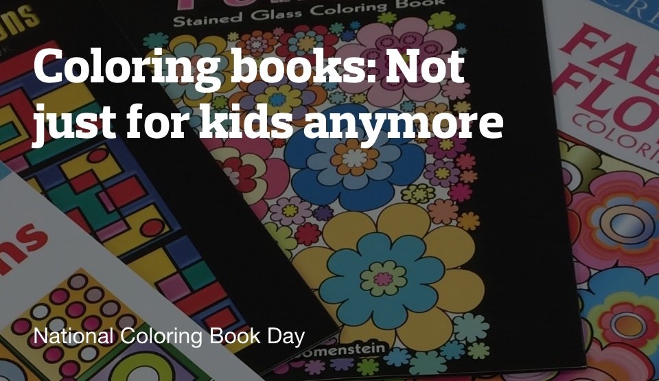 National Coloring Book Day 2016