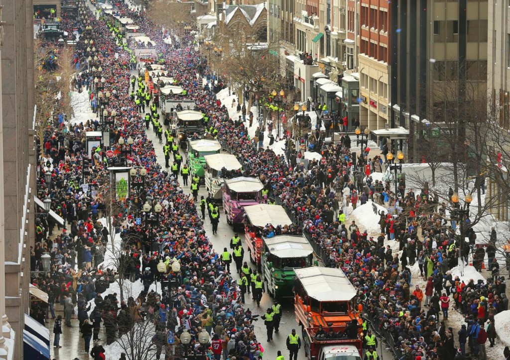 Patriots Super Bowl Parade Celebration