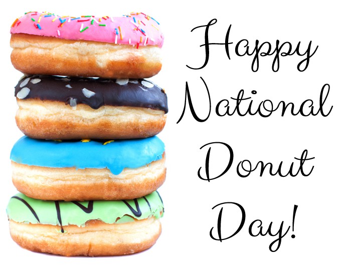 Happy National Donut Day June 2nd