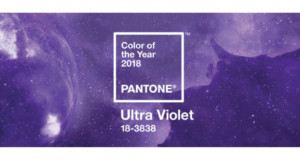 Pantone 2018 Color Vivid Purple