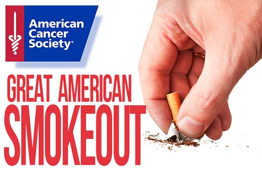 Great American Smokeout November 16th