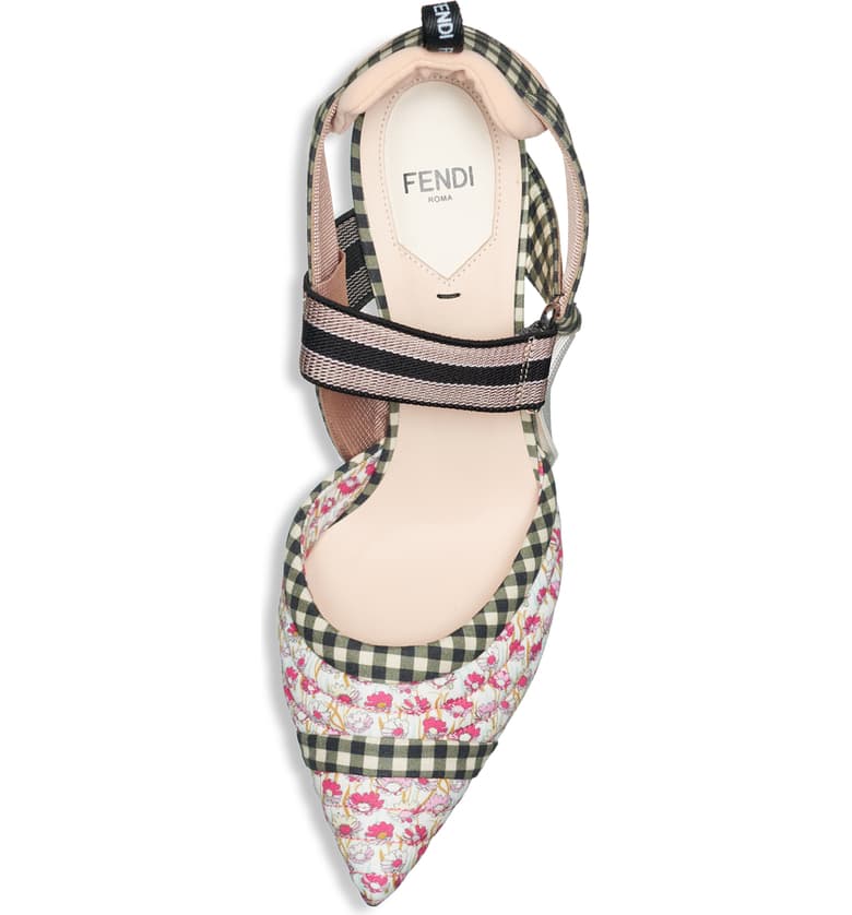Fendi Floral Shoe