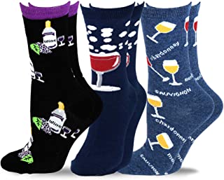 Woman's Wine Socks