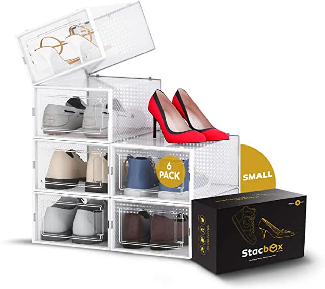 Stacable Shoe Box Organizer
