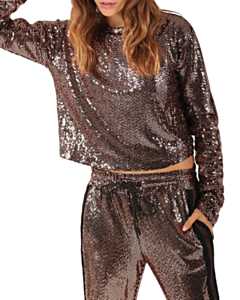Slouchy Mirrorball Top