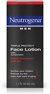 Neutrogena Men Triple Protect Face Lotion with Sunscreen