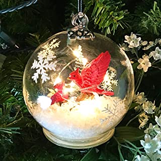 2021 LED Cardinal Christmas Ball Ornament