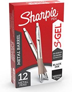 Sharpie S-Gel 12 Pack of Pens