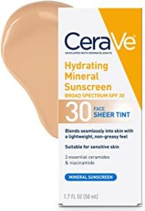 CeraVe' Hydrating Mineral Sunscreen