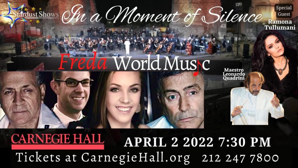 Carnegie Hall Introduces Freda World Music - April 2 2022
