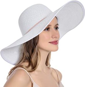 UPF Foldable Beach Hat for Women