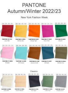 Pantone Colors to Wear for Fall and Winter 2022