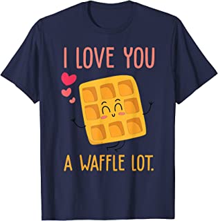 I Love You - Waffle T-shirt 