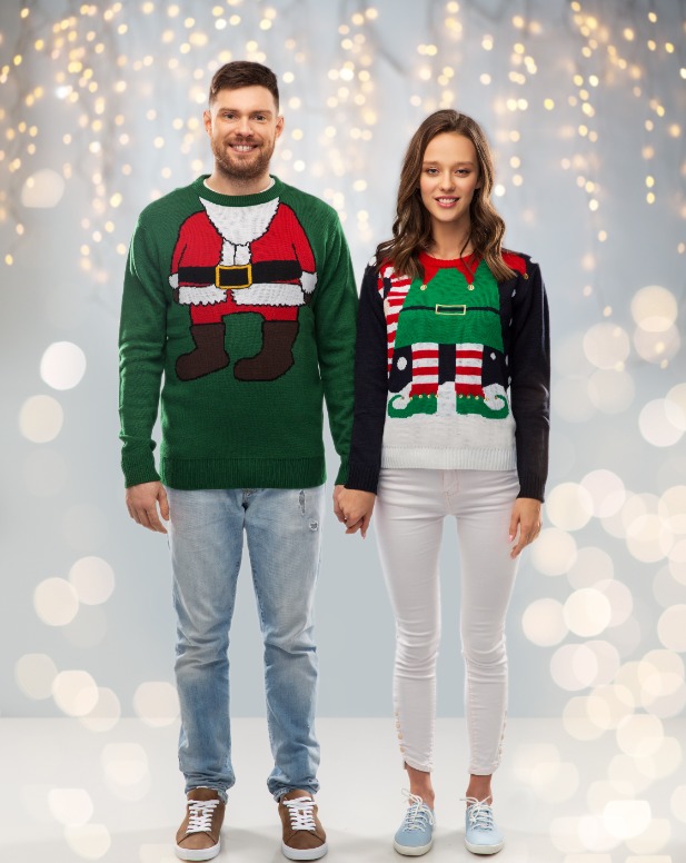 Celebrate Ugly Christmas Sweater Day
