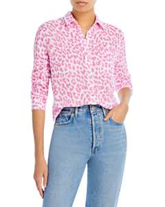 Rails - Ellis Organic Cotton Leopard Button-Down Shirt