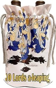 Ten Lords a Leaping Wine Bag