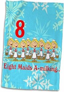8 Maids are Milking 