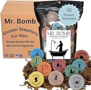 Mr. Bomb Manly Shower Steamers Gift Set