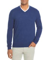 Men's Cashmere V-neck Sweater 