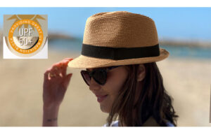 Women's Short Brim Panama Hat