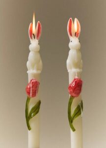Bunny Tapered Candles 