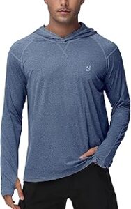 Roadbox Men's UPF 50+ Long Sleeve Hoodie
