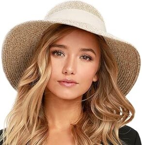 Women's Straw Hat UPF 80+
