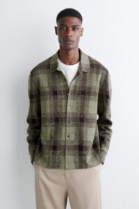Men's Relaxed Knit Cotton Shirt Men's Relaxed Knit Cotton Shirt