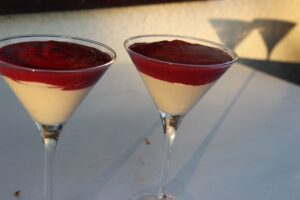 Fruit Panna Cotta