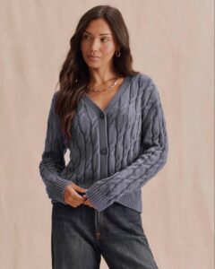 Rubi Cable Cardigan 
