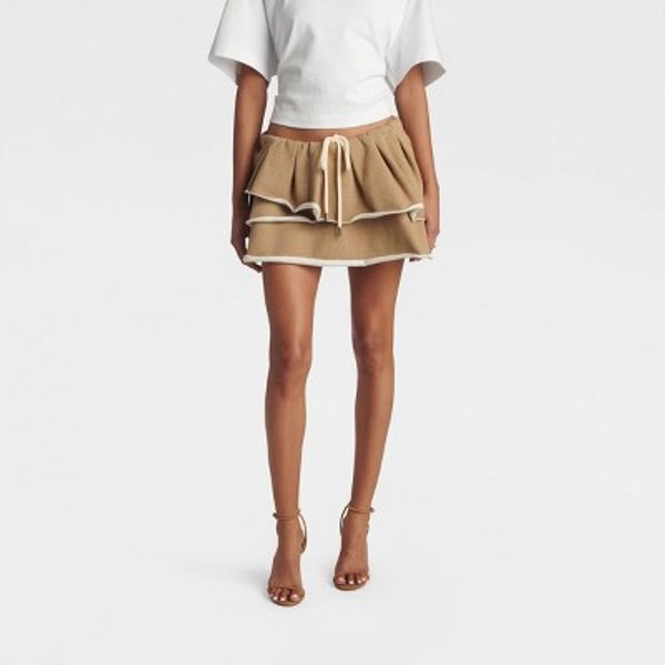 KBB By KAHLANA Tiered Mini Skirt